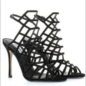 Steve Madden high heel caged sandals